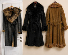 Lotto 3 cappotti shearling