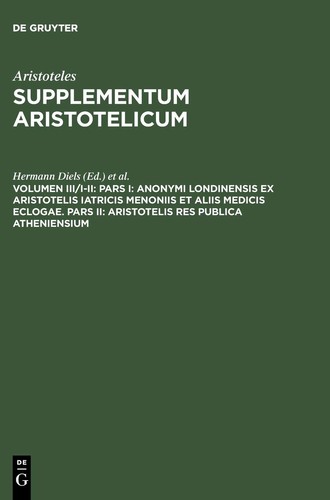 Pars anonymi londinensis ex - pars,