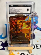 Magic MTG vandalblast CGC 9 foil secret deadpool #1757 (NO psa bgs 10 sealed box