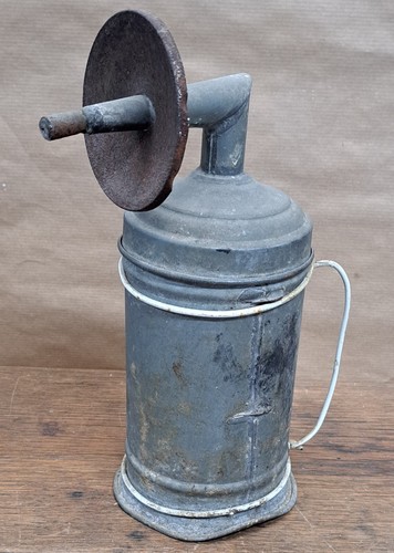 Antica lampada carburo xix - lampada, in
