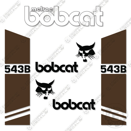 Bobcat 543b kit decalcomanie - bobcat,