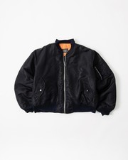 Giacca Bomber Vintage Schott Tipo MA-1 Reversibile - Taglia Large