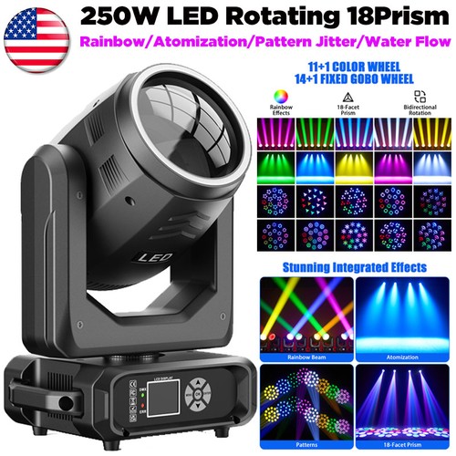Led beam 250w - led, rgbw