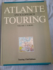 ATLANTE ENCICLOPEDICO TOURING vol. 2 EUROPA prima edizione 1987