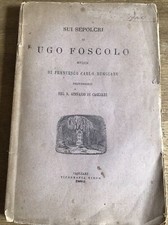 Francesco Carlo BUGGIANI Studi Sui Sepolcri di Ugo Foscolo