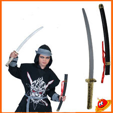 Travestimento Ninja Orientale Samurai Giapponese Katana   Cm 75