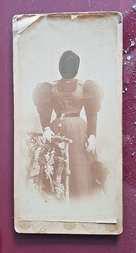 Foto epoca ritratto donna - ritratto, di