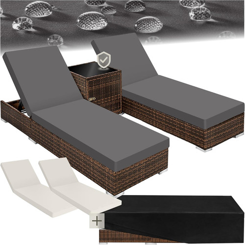 Set x lettino alluminio - set, 2