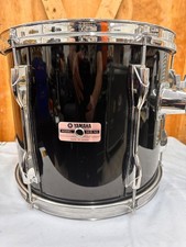 Yamaha TT913RF Registrazione Personalizzata 11x13" Rack Tom Drum Nero MFG. Nov 1986 MY2850