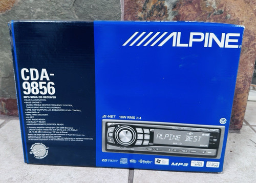 Nuova autoradio alpine - cd,
