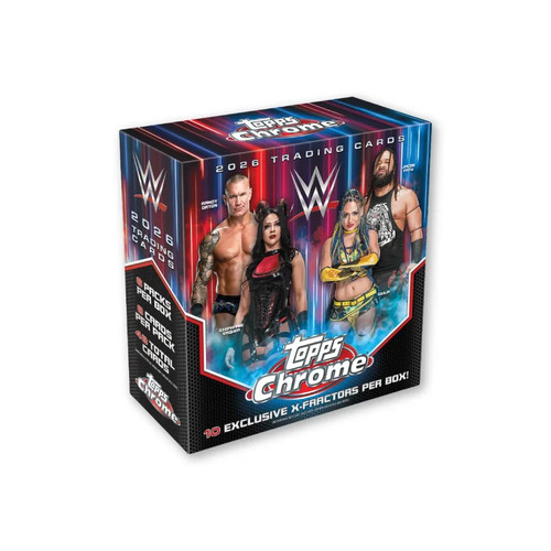 2026 topps chrome wwe mega - chrome,