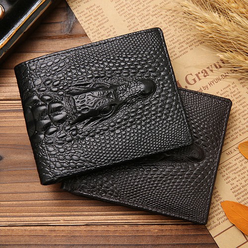 Portafoglio uomo bifold 100%