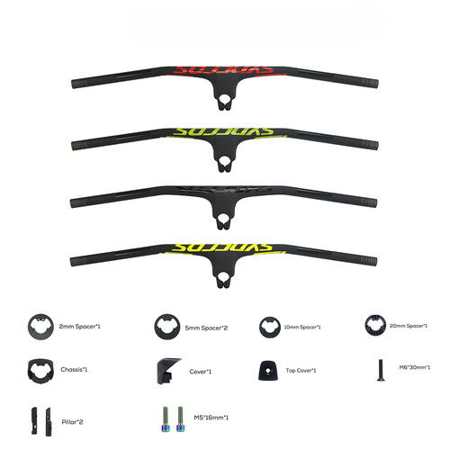 Manubrio integrato full - manubrio, 1/8"
