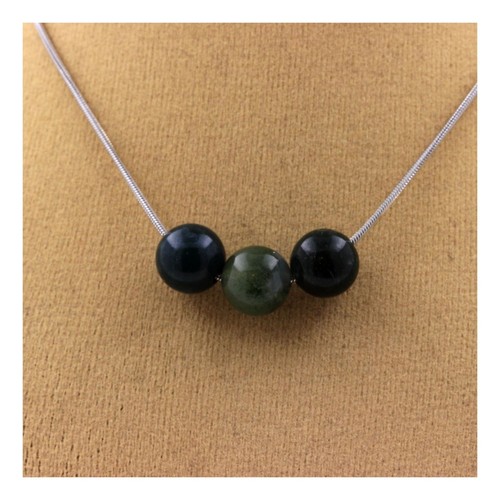 Collana perle agata - 3,