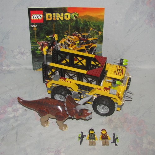 Lego 5885 triceratops trapper - lego,