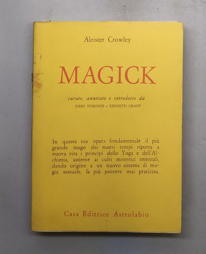 Magick aleister crowley - magick,