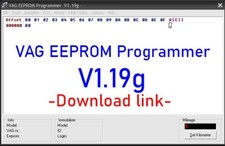 VAG EEPROM programmer v1.19 g download link
