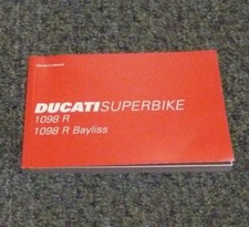 2009 Ducati 1098 R & 1098 R