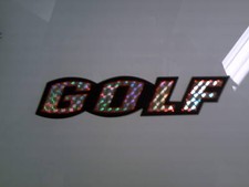 Adesivo riflettente GOLF