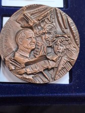 Giovanni Paolo II visita a padova medaglia ae Fdc   (9MN)