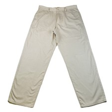 AVIREX COCKPIT PANTALONI UOMO TG 52 ITA W36 SABBIA BEIGE CHINO COTTON VINTAGE