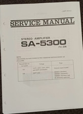PIONEER SA-5300 Amplificatore