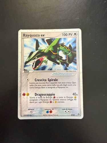 Rayquaza holo set ex - 97/97,