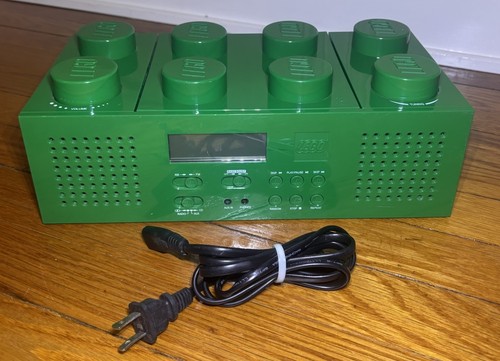 Lego green brick radio - lego,
