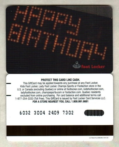 Foot locker buon compleanno - foot,