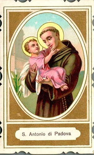 Santino antonio di padova - santino,