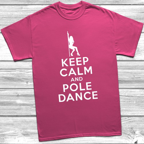 Maglietta keep calm and pole - calm,