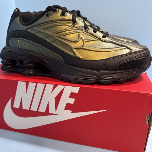 Nike shox ride black olive - nike,