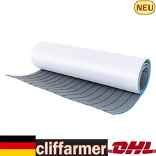 Pavimento barca 95" x 35,5" schiuma EVA decking foglia finto teak marino