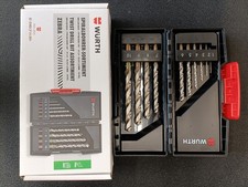 Set Punte Acciaio Ferro Inox Cobalto Wurth