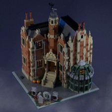 2098PCS Haunted Mansion Set di Blocchi di Costruzione Modulari MOC-195520 (Compatibile)