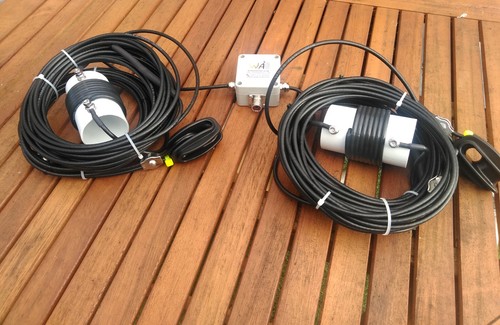 Antenne filo dual - filo, hf