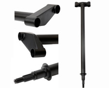 Suzuki LTR 450 LTR450 Stelo Di Sterzo +2" Chromoly Nero Alba Racing 694 B