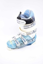Women's ski boots long blue