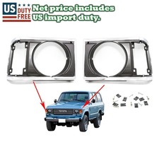 Head Light Lamp Door Set For