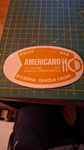 Adesivo vintage sticker kleber - vintage,