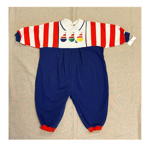Baby dior tuta vela righe - a,