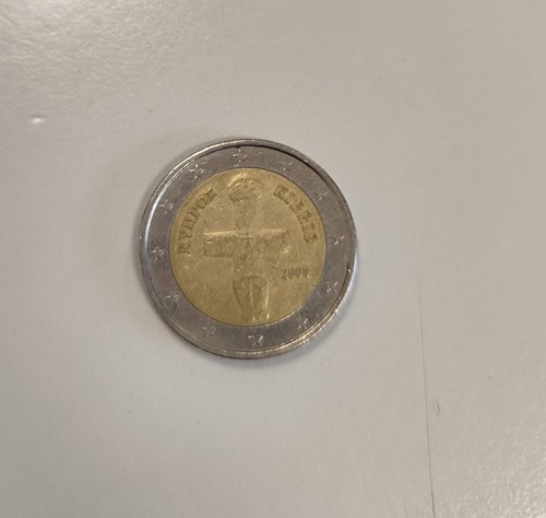 Moneta euro rara - da, 2