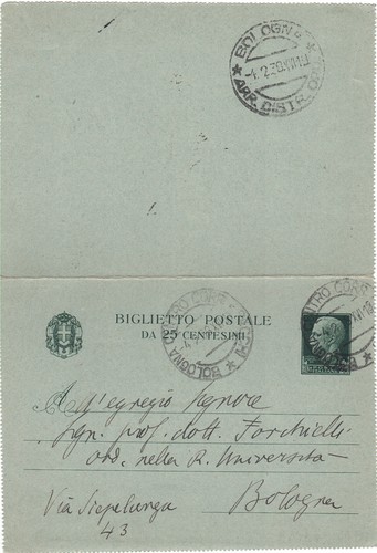 B31 biglietto postale - b31,