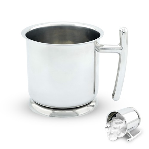 Tazza barba acciaio - tazza, da
