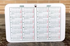 ROLEX 2006 2007 Calendar GMT Master II PEPSI COKE Submariner DATE Sea Dweller /