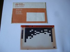 ALFA ROMEO CATALOGO  RICAMBI