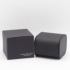 IWC Schaffhausen autentica scatola nera per orologio custodia vuota usata