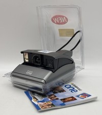 Macchina fotografica istantanea Polaroid One 600 vintage argento nuova confezione originale