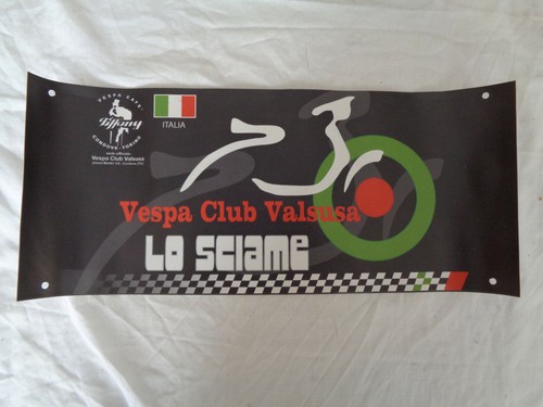 Targa plastica da - targa, in