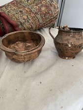 Vaso Ciotola Brocca in rame
